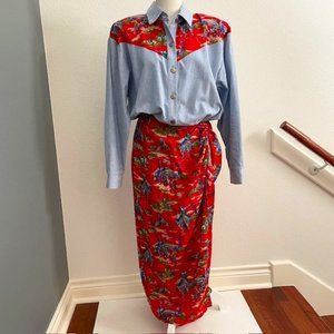 Vintage Cowgirls Western Theme Dress